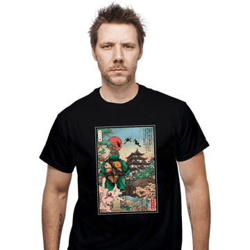 Daily_Deal_Shirts T-Shirts, Unisex / Small / Black Twin Sai in Japan
