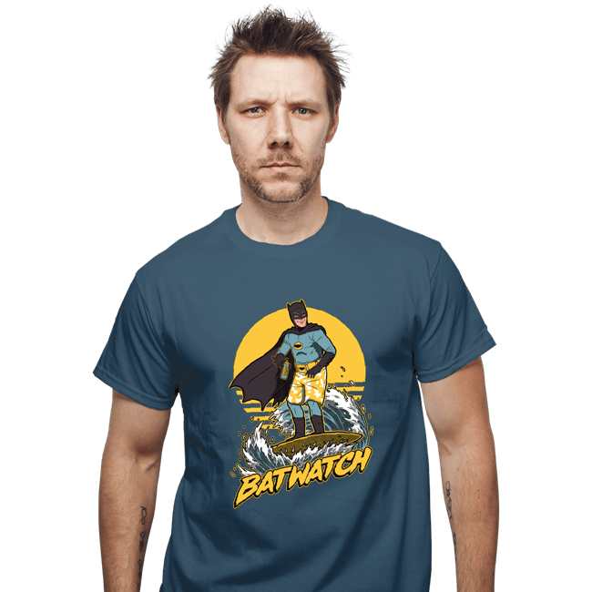 Daily_Deal_Shirts T-Shirts, Unisex / Small / Indigo Blue Batwatch