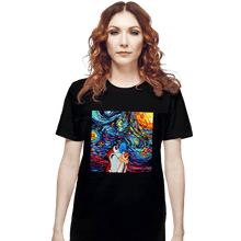 Load image into Gallery viewer, Secret_Shirts T-Shirts, Unisex / Small / Black Van Gogh Never Experienced Space Madness!
