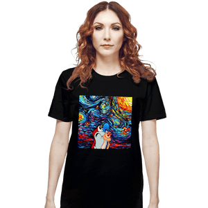 Secret_Shirts T-Shirts, Unisex / Small / Black Van Gogh Never Experienced Space Madness!