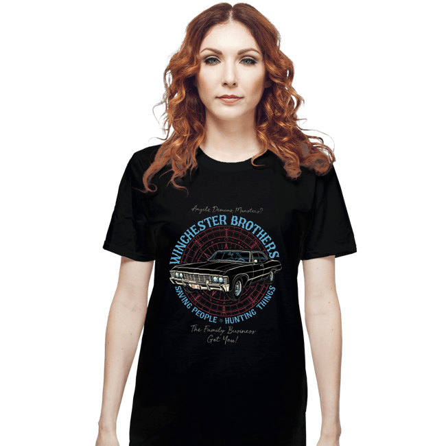 Daily_Deal_Shirts T-Shirts, Unisex / Small / Black Winchester Brothers