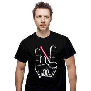 Shirts T-Shirts, Unisex / Small / Black Darth Rock