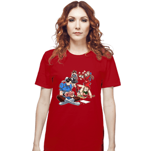 Daily_Deal_Shirts T-Shirts, Unisex / Small / Red Showoff