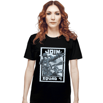 Shirts T-Shirts, Unisex / Small / Black Join Squad 7