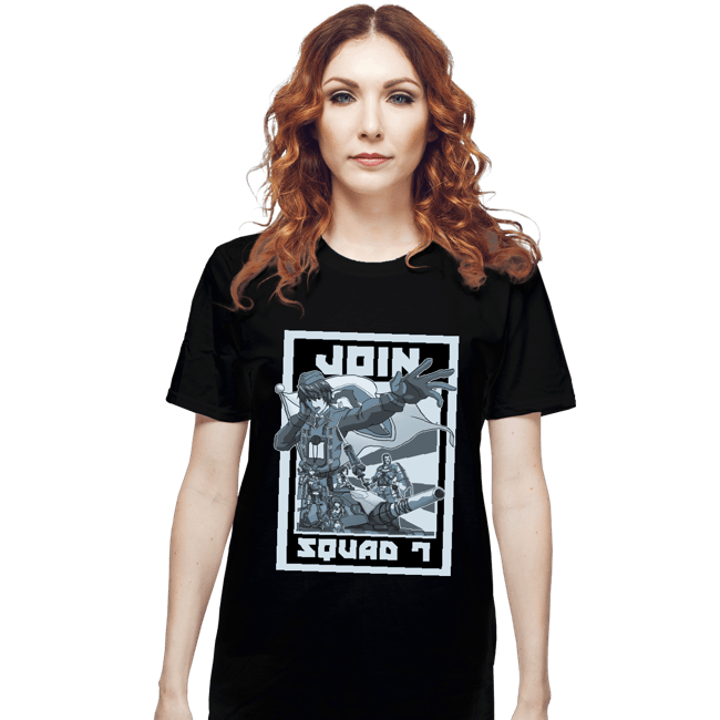 Shirts T-Shirts, Unisex / Small / Black Join Squad 7