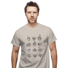 Load image into Gallery viewer, Shirts T-Shirts, Unisex / Small / Sand Kawaii DnD Classes
