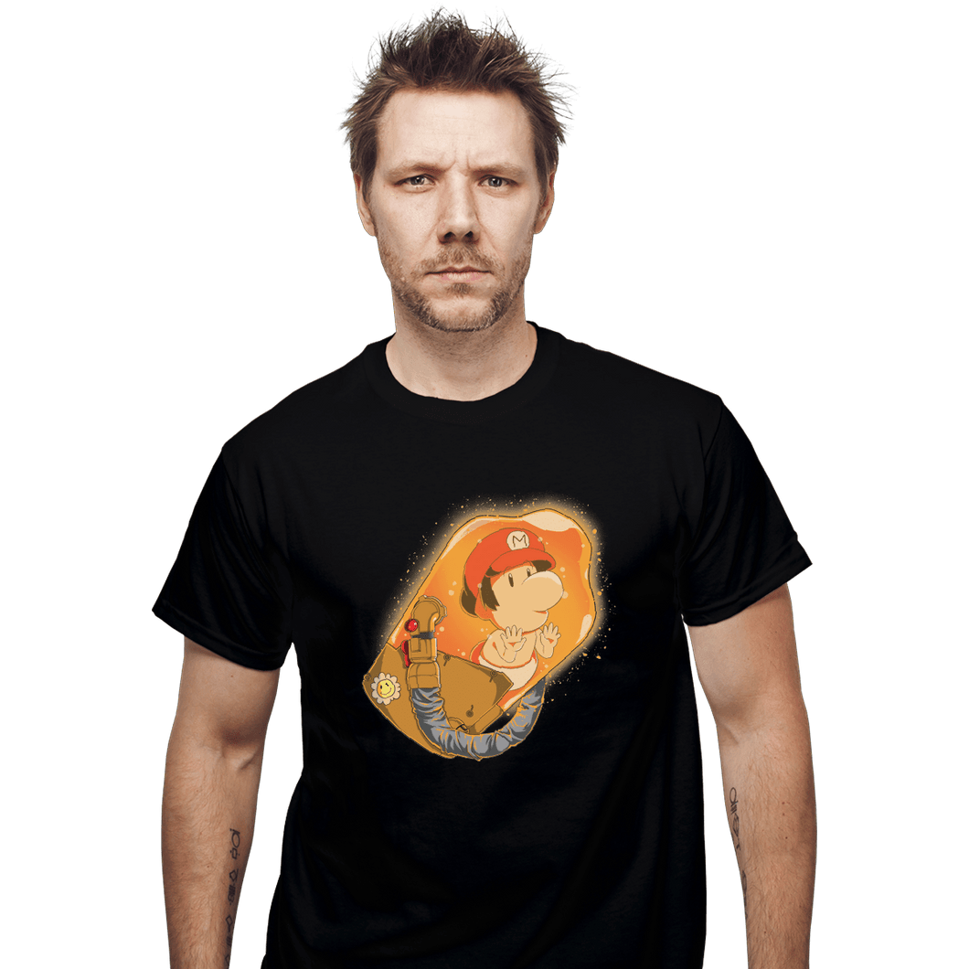 Shirts T-Shirts, Unisex / Small / Black Mario Stranding