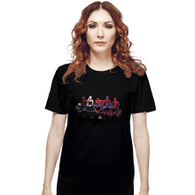 Load image into Gallery viewer, Secret_Shirts T-Shirts, Unisex / Small / Black Spider Lunch
