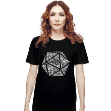Load image into Gallery viewer, Shirts T-Shirts, Unisex / Small / Black Mosaic D20
