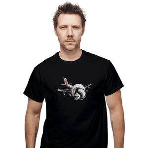 Secret_Shirts T-Shirts, Unisex / Small / Black Airplane!