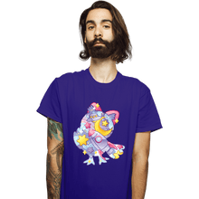 Load image into Gallery viewer, Shirts T-Shirts, Unisex / Small / Violet Magical Silhouettes - Celeste
