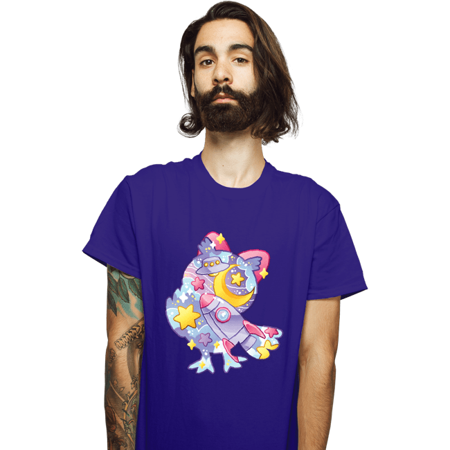Shirts T-Shirts, Unisex / Small / Violet Magical Silhouettes - Celeste