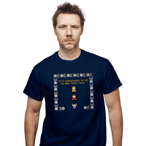 Secret_Shirts T-Shirts, Unisex / Small / Navy Redshirt Zelda!