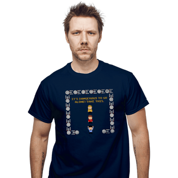 Secret_Shirts T-Shirts, Unisex / Small / Navy Redshirt Zelda!