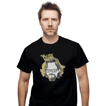 Shirts T-Shirts, Unisex / Small / Black The Dude Abides