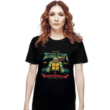 Load image into Gallery viewer, Daily_Deal_Shirts T-Shirts, Unisex / Small / Black Raph&#39;s Turtle Gym
