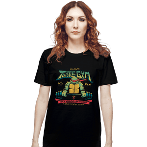 Daily_Deal_Shirts T-Shirts, Unisex / Small / Black Raph's Turtle Gym