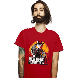 Shirts T-Shirts, Unisex / Small / Red Red Merc Redemption