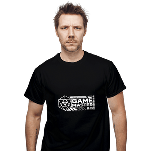 Shirts T-Shirts, Unisex / Small / Black Cyberpunk Game Master