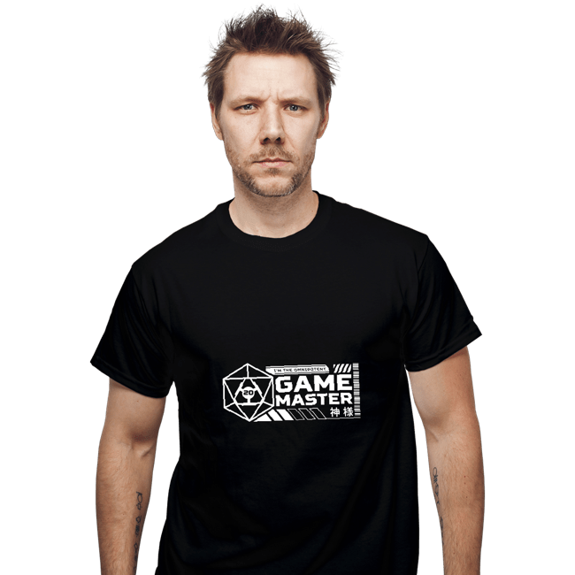 Shirts T-Shirts, Unisex / Small / Black Cyberpunk Game Master