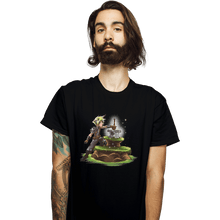 Load image into Gallery viewer, Shirts T-Shirts, Unisex / Small / Black The Buster Sword in the Stone

