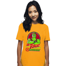 Load image into Gallery viewer, Daily_Deal_Shirts T-Shirts, Unisex / Small / Gold Mr. Toxie
