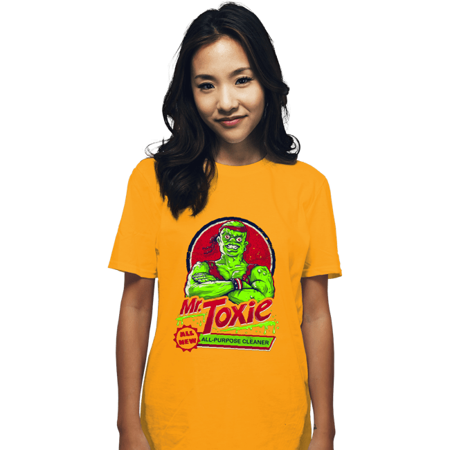Daily_Deal_Shirts T-Shirts, Unisex / Small / Gold Mr. Toxie