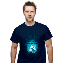Load image into Gallery viewer, Shirts T-Shirts, Unisex / Small / Navy Forest Spirits
