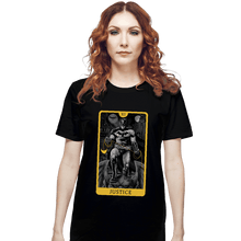 Load image into Gallery viewer, Daily_Deal_Shirts T-Shirts, Unisex / Small / Black JL Tarot - Justice

