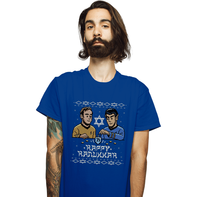 Daily_Deal_Shirts T-Shirts, Unisex / Small / Royal Blue Celebrate Hanukkah