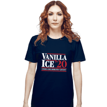 Load image into Gallery viewer, Shirts T-Shirts, Unisex / Small / Navy Vanilla Ice 20
