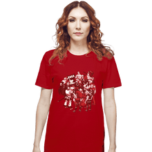Load image into Gallery viewer, Shirts T-Shirts, Unisex / Small / Red SNK
