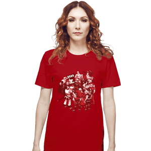 Shirts T-Shirts, Unisex / Small / Red SNK