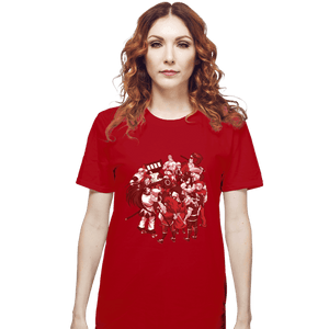 Shirts T-Shirts, Unisex / Small / Red SNK