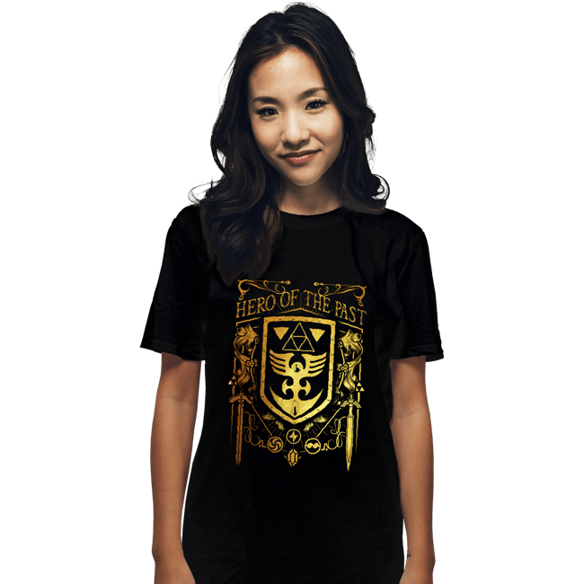 Daily_Deal_Shirts T-Shirts, Unisex / Small / Black Hero Of The Past
