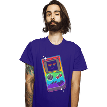 Load image into Gallery viewer, Shirts T-Shirts, Unisex / Small / Violet Gaymer Player II
