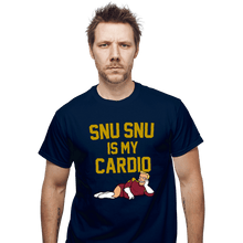 Load image into Gallery viewer, Shirts T-Shirts, Unisex / Small / Navy Snu Snu Is My Cardio
