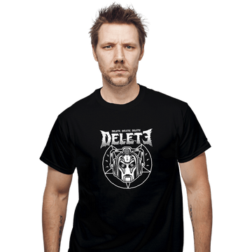 Shirts T-Shirts, Unisex / Small / Black Cyber Black Metal