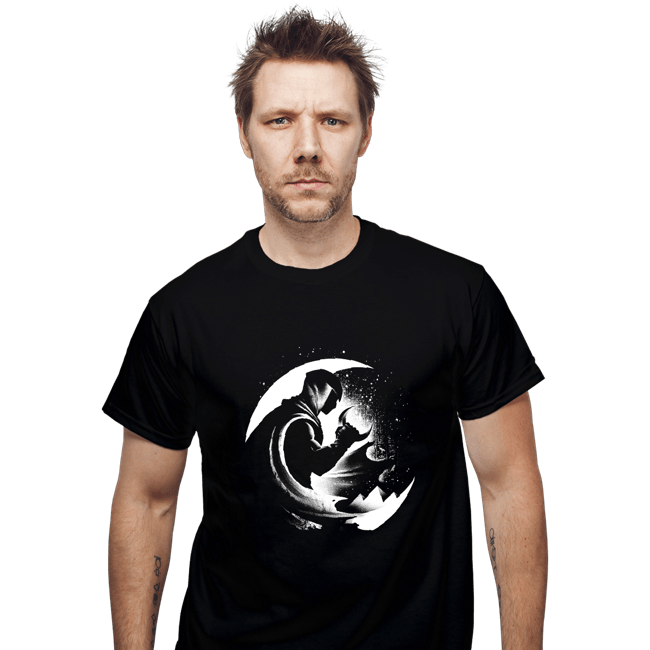 Daily_Deal_Shirts T-Shirts, Unisex / Small / Black The Crescent Moon