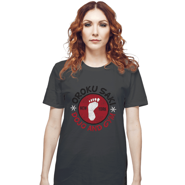 Shirts T-Shirts, Unisex / Small / Charcoal Saki's Dojo