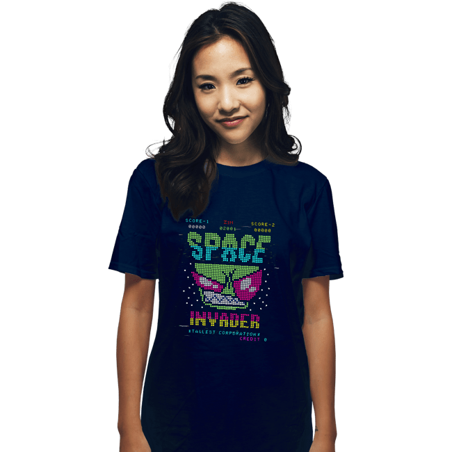 Secret_Shirts T-Shirts, Unisex / Small / Navy Space Invader Zim