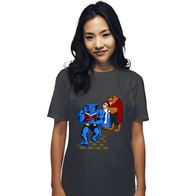 Secret_Shirts T-Shirts, Unisex / Small / Charcoal Torn Between Two Beasts