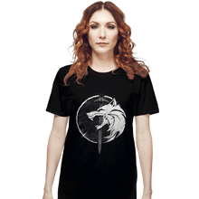 Load image into Gallery viewer, Shirts T-Shirts, Unisex / Small / Black Wh1t3 W0lf
