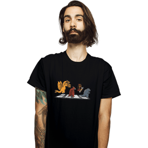 Shirts T-Shirts, Unisex / Small / Black Kaiju Road