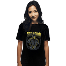 Load image into Gallery viewer, Daily_Deal_Shirts T-Shirts, Unisex / Small / Black Scorpion Crest
