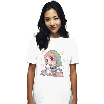 Daily_Deal_Shirts T-Shirts, Unisex / Small / White Twilight Kittens