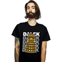 Load image into Gallery viewer, Shirts T-Shirts, Unisex / Small / Black Dalek
