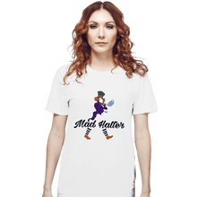 Load image into Gallery viewer, Shirts T-Shirts, Unisex / Small / White Mad Hatter
