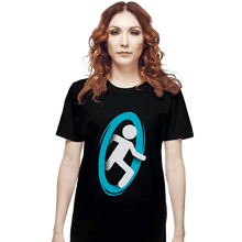 Load image into Gallery viewer, Shirts T-Shirts, Unisex / Small / Black Portal A
