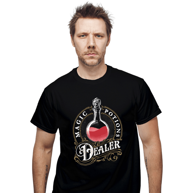 Secret_Shirts T-Shirts, Unisex / Small / Black Magic Potion Dealer